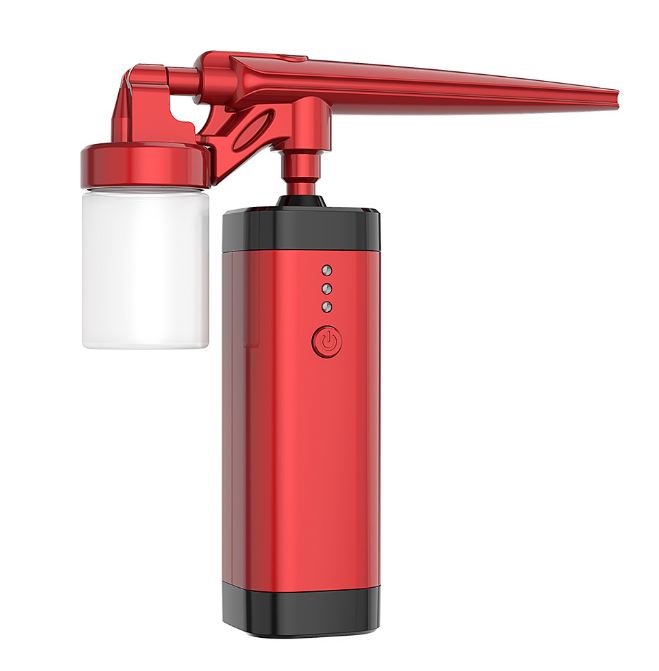 Airbrush Kit With Mini Compressor - Mini Airbrush Aerografo Reposteria Draadloze Kit