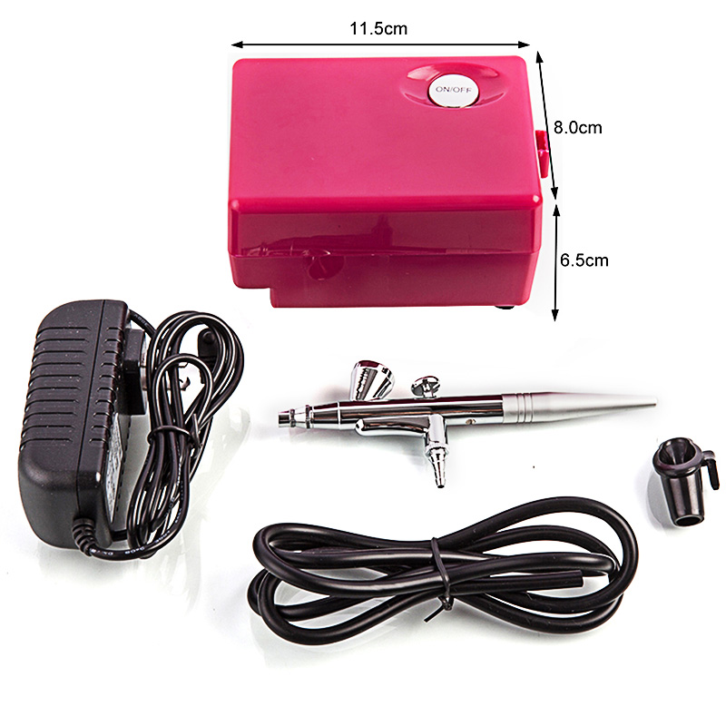 Draagbare BT16 spuitmachine ma - Airbrush Kit With Mini Compressor recensie en prijs